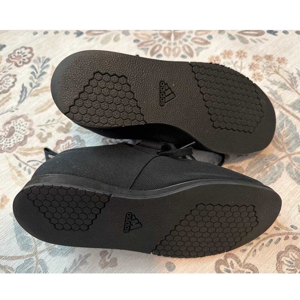 Adidas Powerlift 4 Men’s Size 5 Weightlifting Shoes BC0343 Black White Women 6.5 - Picture 7 of 8